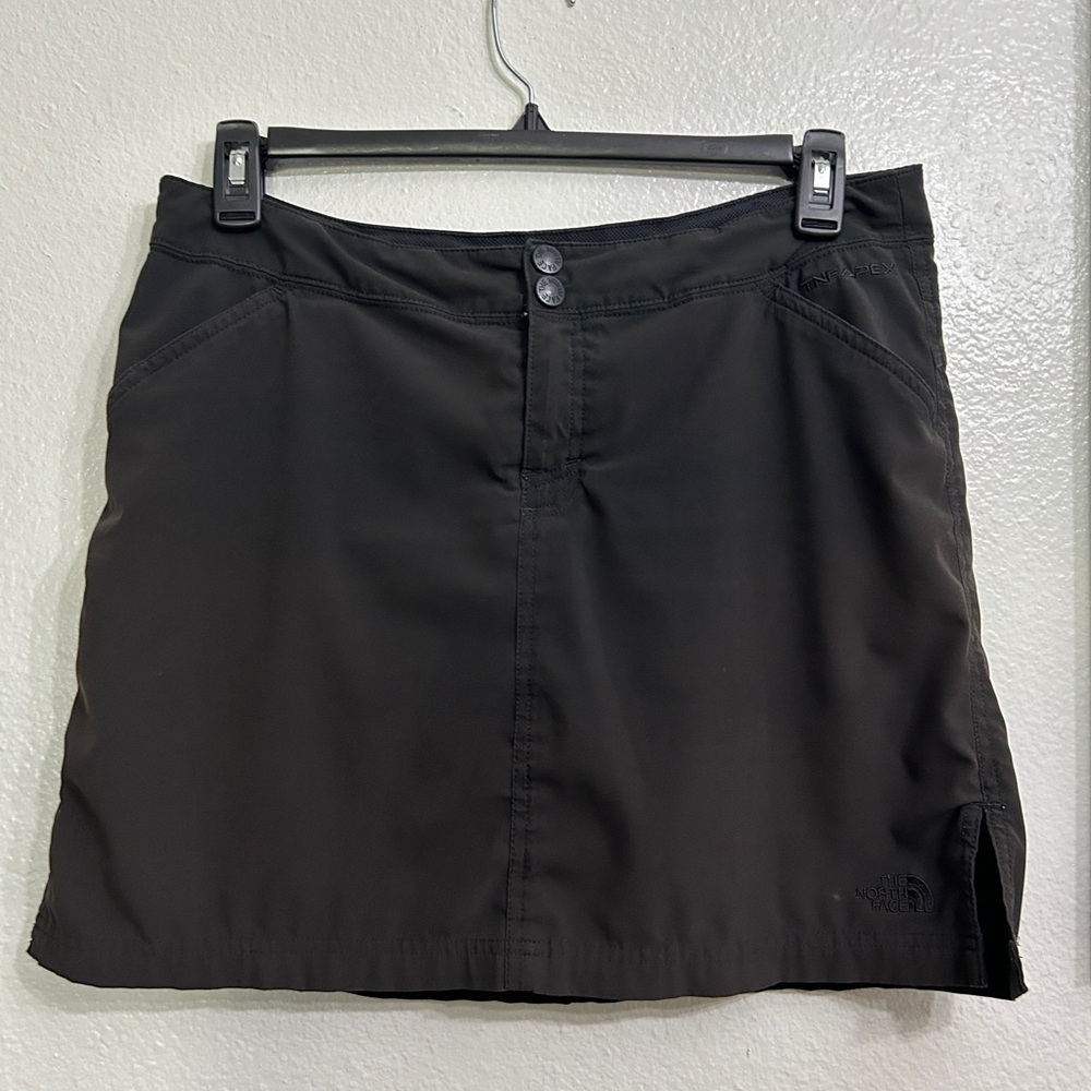 The North Face Apex Skort Skirt Black Athleisure Athletic Large Size 10